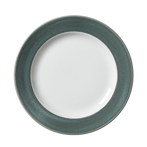 Utopia | Tableware | Revolution Edge Jade Harmony Plate 25.5cm (10") | Bespoke77