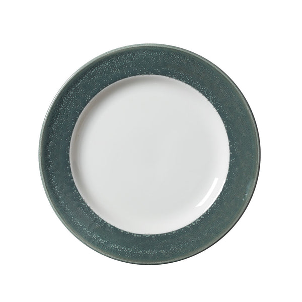 Utopia | Tableware | Revolution Edge Jade Harmony Plate 23cm (9") | Bespoke77