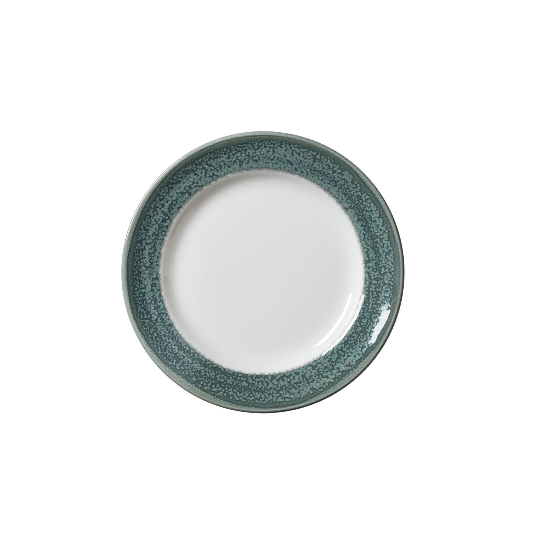 Utopia | Tableware | Revolution Edge Jade Harmony Plate 16.5cm (6 1/2") | Bespoke77