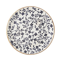 Utopia | Tableware | Flora Blue Coupe Plate 28cm (11") | Bespoke77