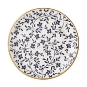 Utopia | Tableware | Flora Blue Coupe Plate 25.25cm (10") | Bespoke77