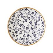 Utopia | Tableware | Flora Blue Coupe Bowl 21.6cm 83.5cl (8 1/2" 29 2/5oz) | Bespoke77