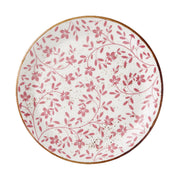Utopia | Tableware | Flora Pink Coupe Plate 25.25cm (10") | Bespoke77