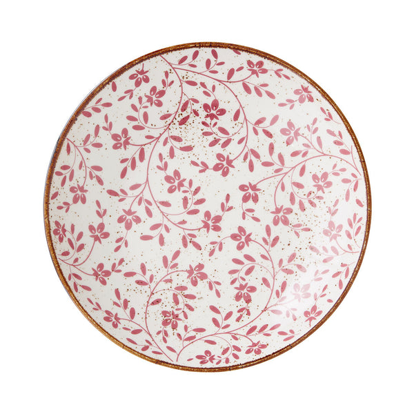 Utopia | Tableware | Flora Pink Coupe Bowl 25.5cm 120.25cl (10" 42 2/7oz) | Bespoke77
