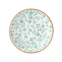 Utopia | Tableware | Flora Aqua Coupe Bowl 21.6cm 83.5cl (8 1/2" 29 2/5oz) | Bespoke77