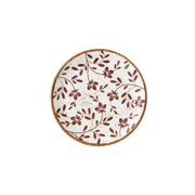 Utopia | Tableware | Flora Brown Coupe Plate 15.25cm (6") | Bespoke77