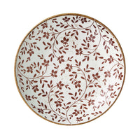 Utopia | Tableware | Flora Brown Coupe Bowl 25.5cm 120.25cl (10" 42 2/7oz) | Bespoke77