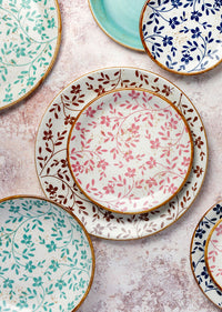 Utopia | Tableware | Flora Brown Coupe Bowl 25.5cm 120.25cl (10" 42 2/7oz) | Bespoke77