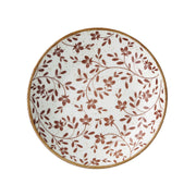 Utopia | Tableware | Flora Brown Coupe Bowl 21.6cm 83.5cl (8 1/2" 29 2/5oz) | Bespoke77
