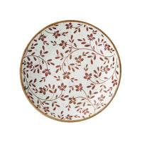 Utopia | Tableware | Flora Brown Coupe Bowl 21.6cm 83.5cl (8 1/2" 29 2/5oz) | Bespoke77