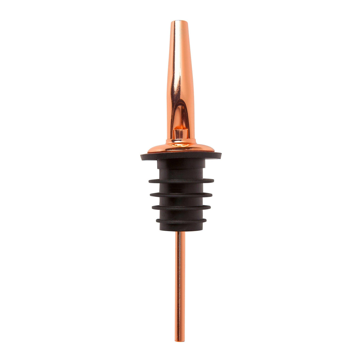 Copper Plated Stainless Steel Freeflow Drinks Pourer - Pack of 12