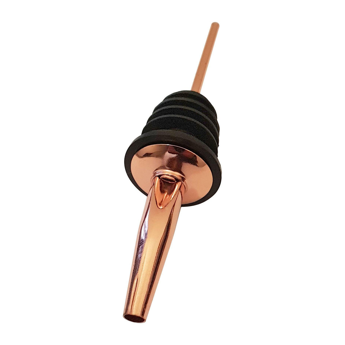 Copper Plated Stainless Steel Freeflow Drinks Pourer - Pack of 12