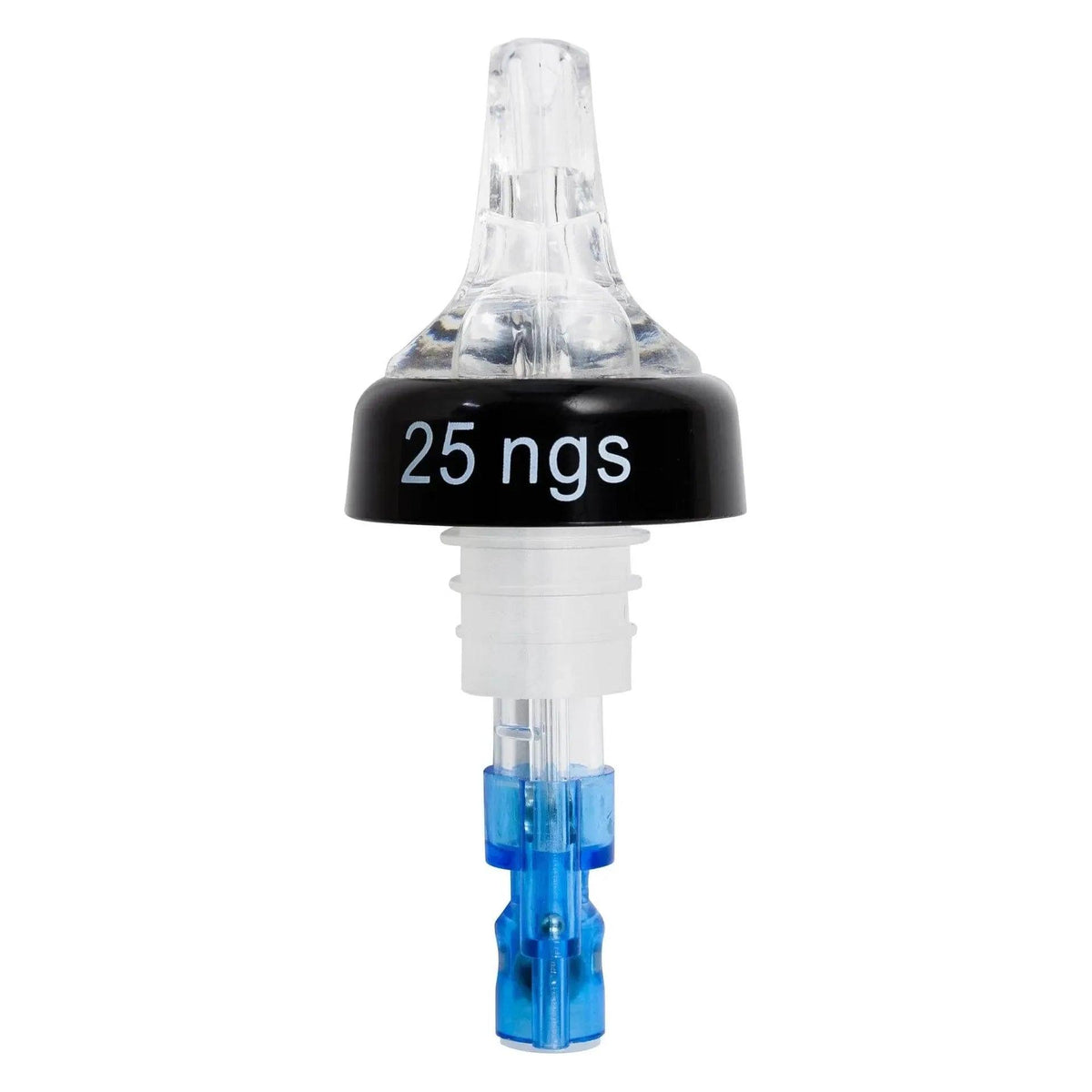 Clear Quick Shot 25ml NGS Pourers - Pack Of 12