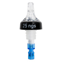 Clear Quick Shot 25ml NGS Pourers - Pack Of 12