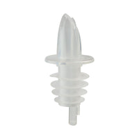 Translucent Economy Freeflow Plastic Drinks Pourers - 10 Pack