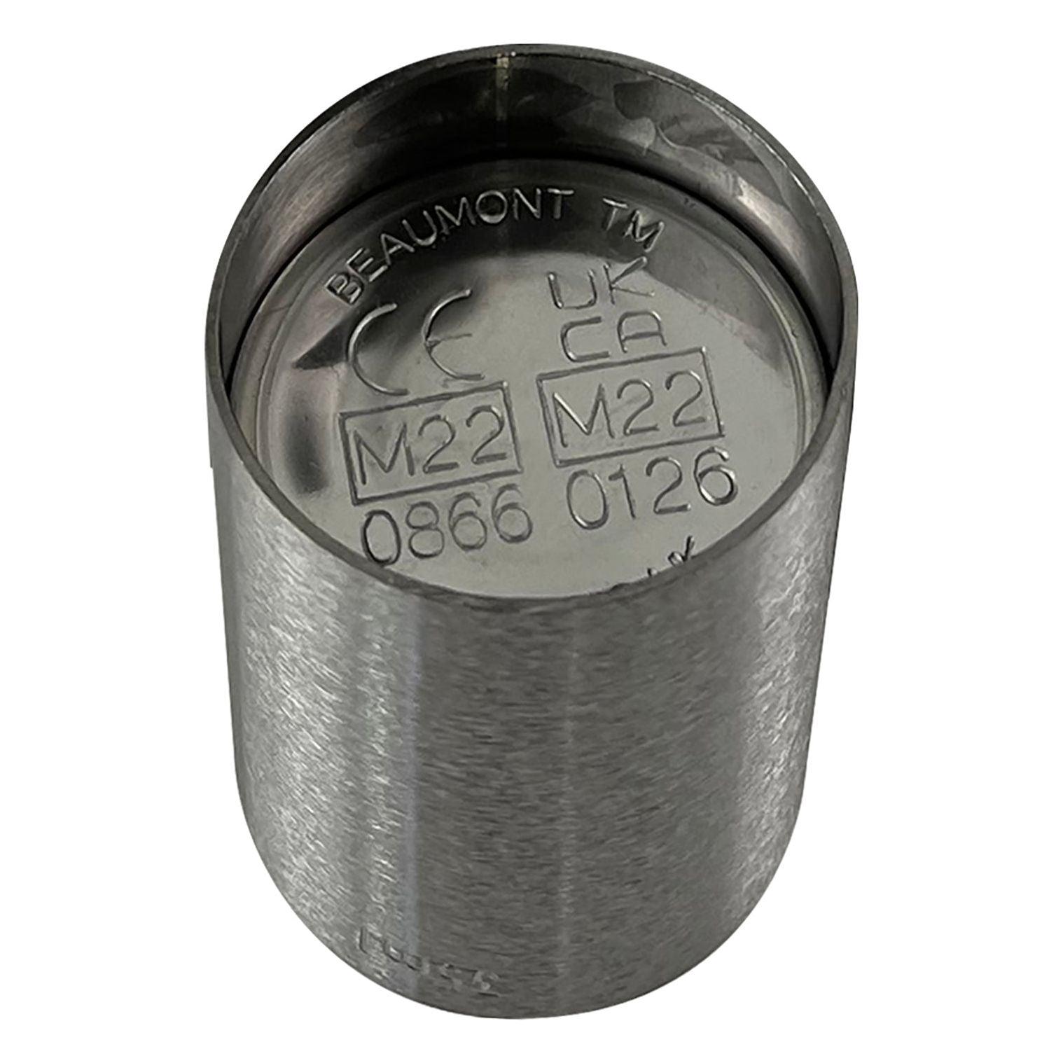 Stainless Steel Thimble Measure CE Marked 100ml