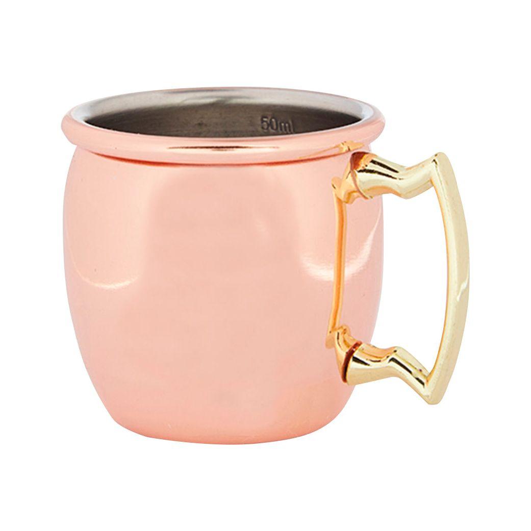 Copper Plated Curved Jigger Mug NGS - Cocktail Measuring Tool