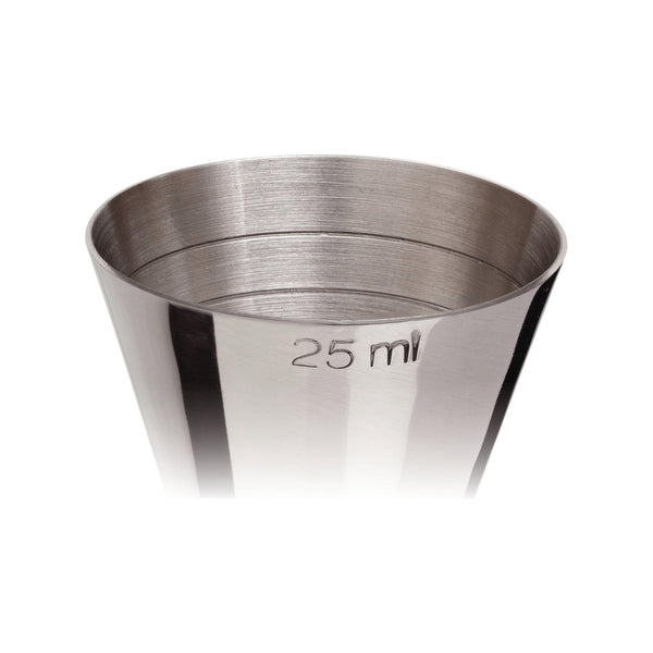 Precise Gold Banded Multi-Measure Jigger - 25/50ml