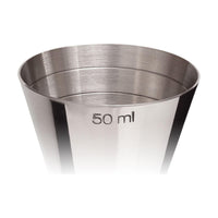 Precise Gold Banded Multi-Measure Jigger - 25/50ml