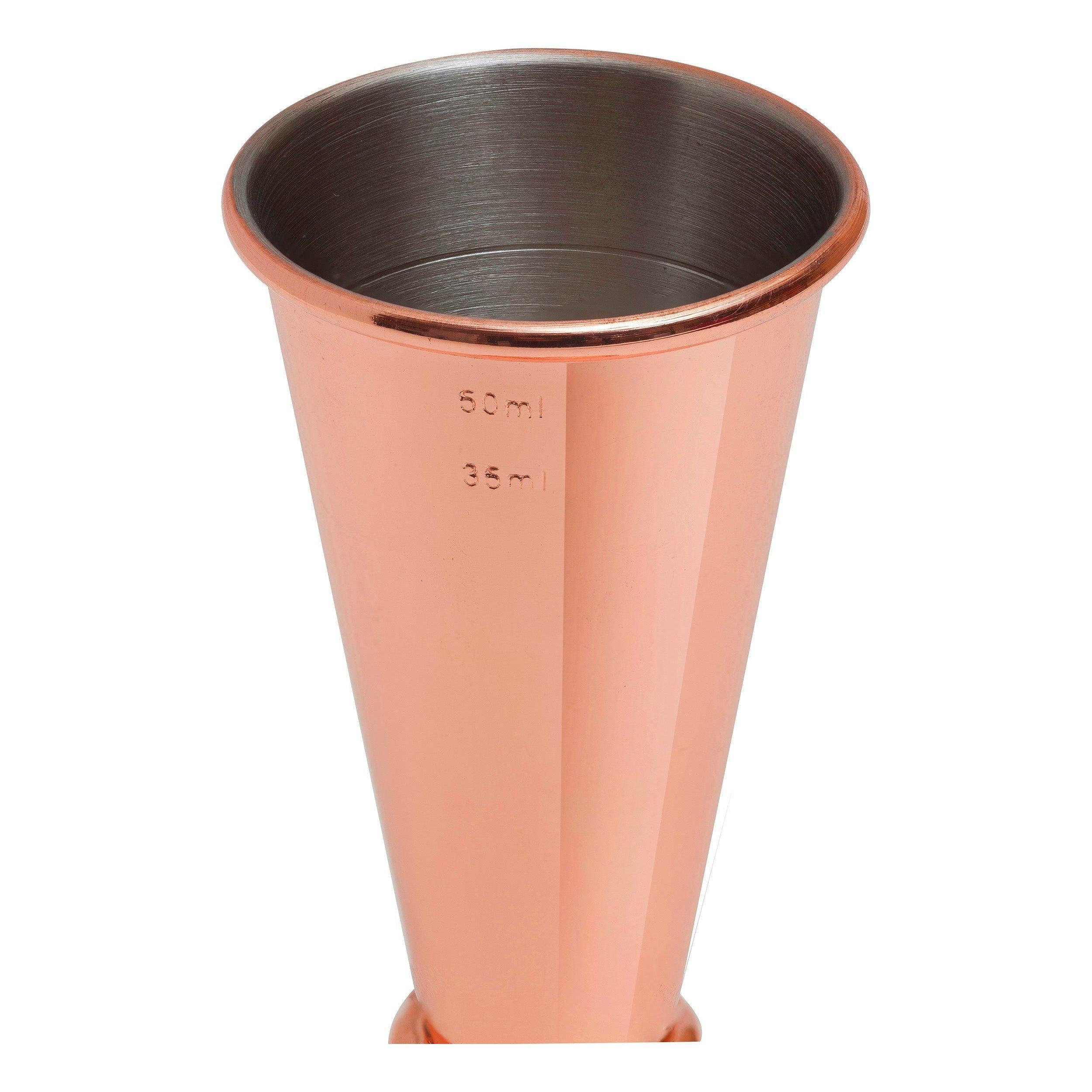 Copper Plated Banded Jigger 25/35/50ml NGS