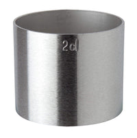 Stainless Steel 2CL Thimble Measure CE Marked