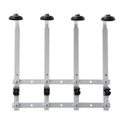 Wall-Mounted 4 Bottle Rack