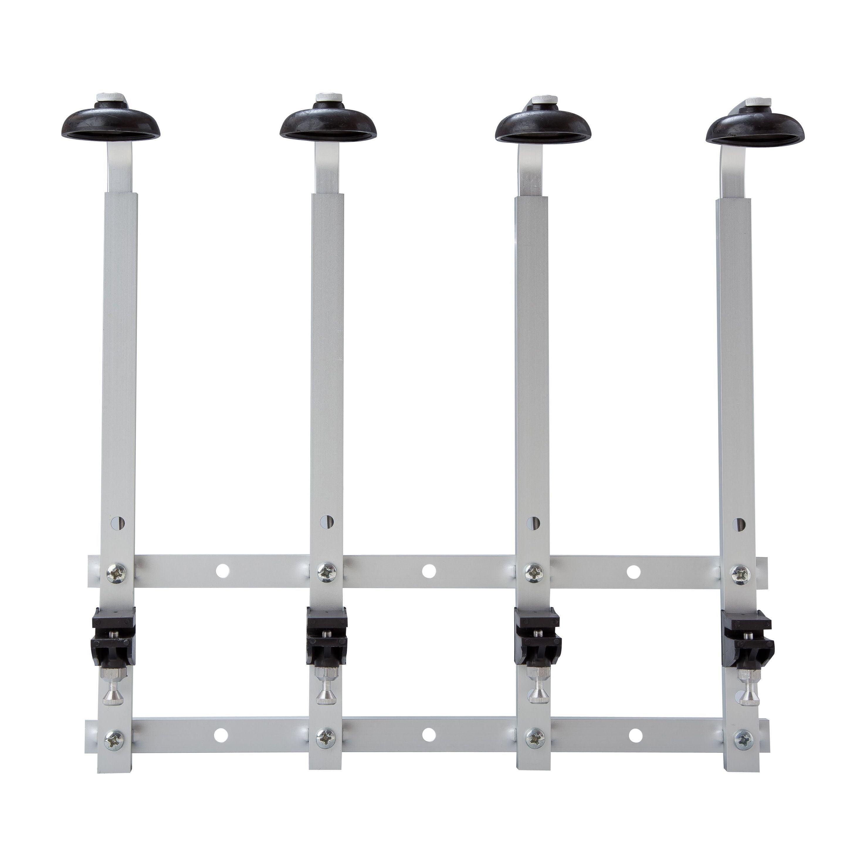 Wall-Mounted 4 Bottle Rack