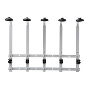 Space-Saving Wall Mounted 5 Bottle Rack - Bagged