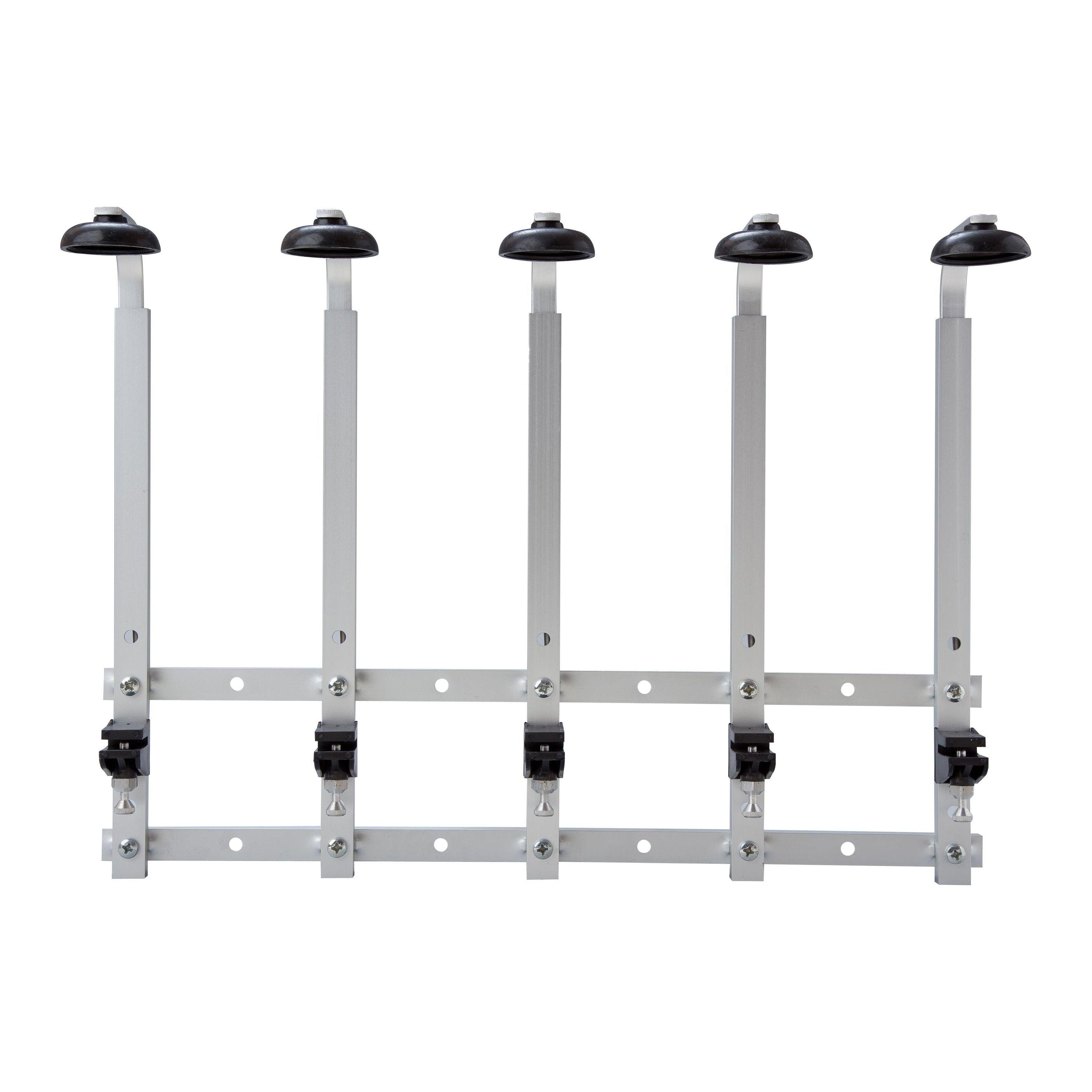 Space-Saving Wall Mounted 5 Bottle Rack - Bagged