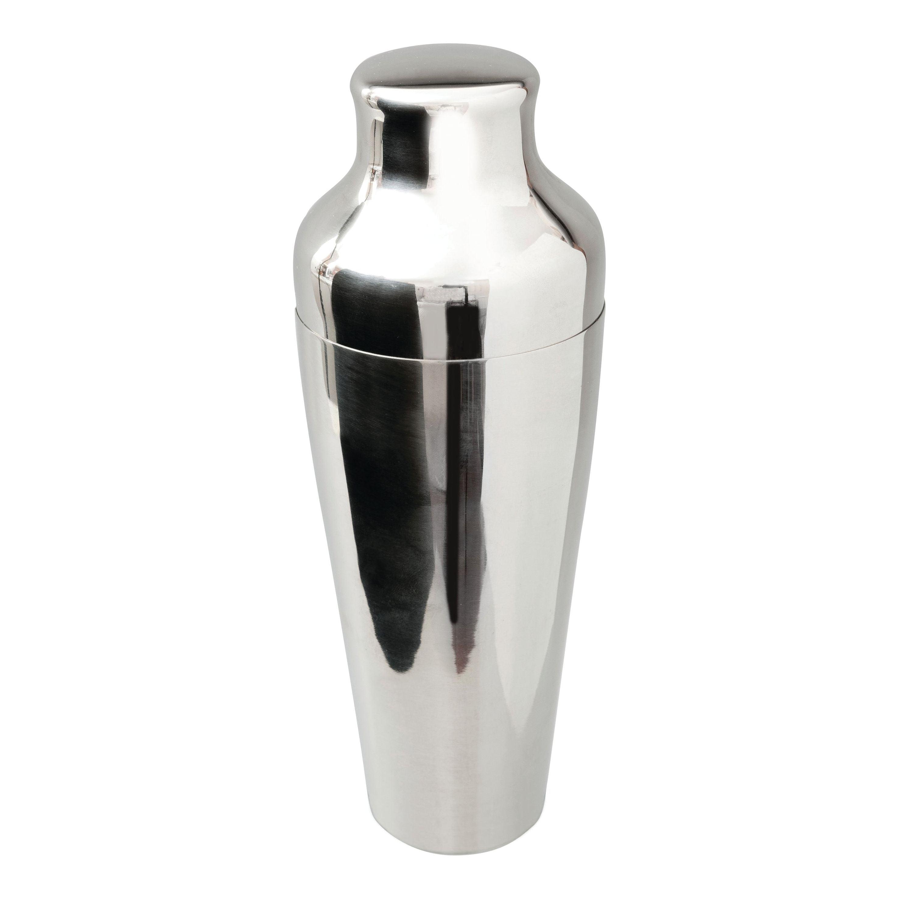 Art Deco Stainless Steel Mezclar 2 Piece Shaker