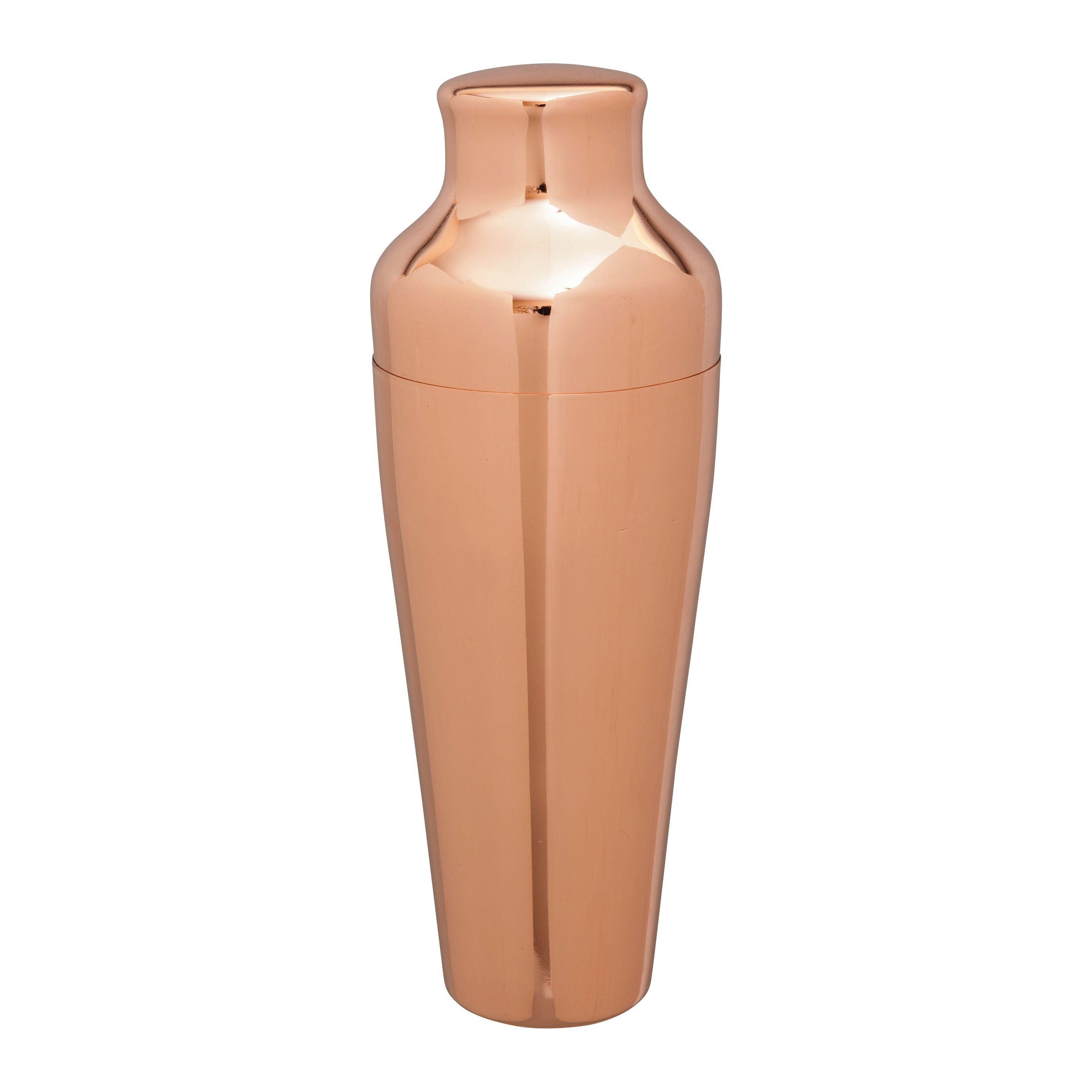 Copper Plated Art Deco Mezclar 2 Piece Shaker 550ml