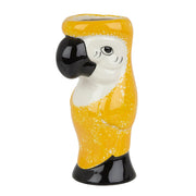 Yellow Ceramic Parrot Tiki Mug - 750ml