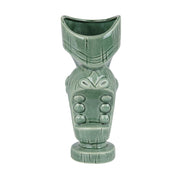 Jungle Green Ceramic Large Mouth Tiki Mug 650ml