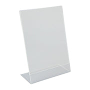 Angled Perspex Menu Holder