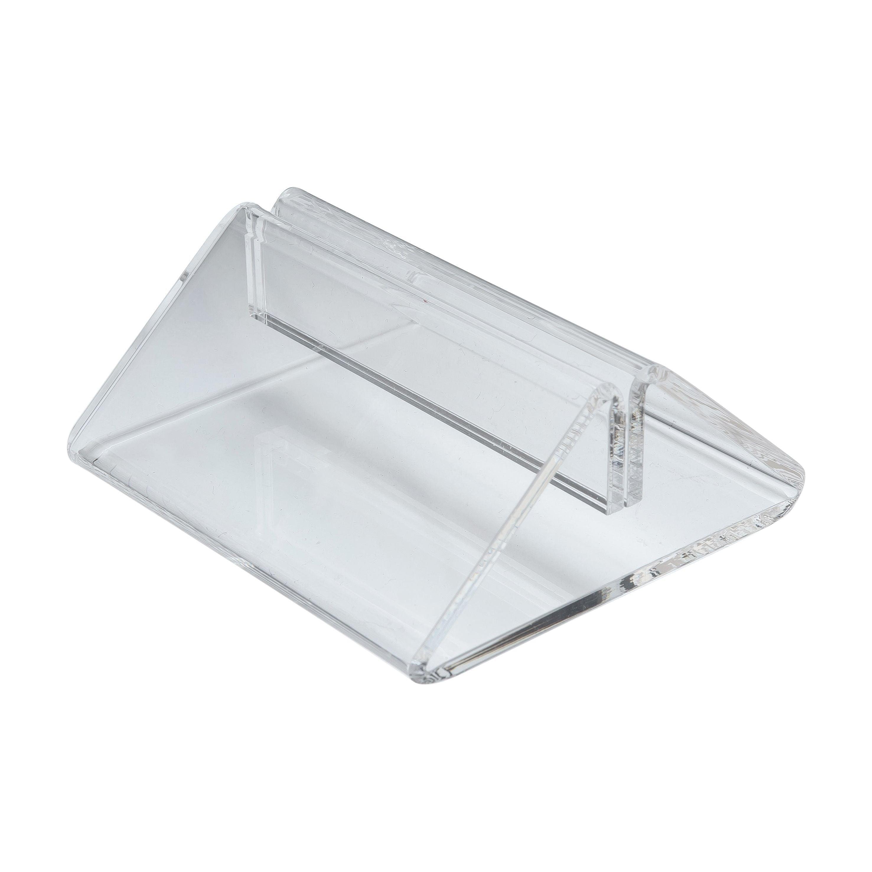 Premium Clear Perspex Tent Type Menu Holder