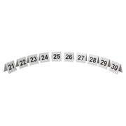Perspex Table Numbers 21-30