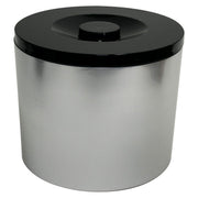 Sleek Brushed Aluminium Effect Ice Bucket