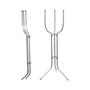 Stainless Steel Space Saver Folding Wine Cooler Stand