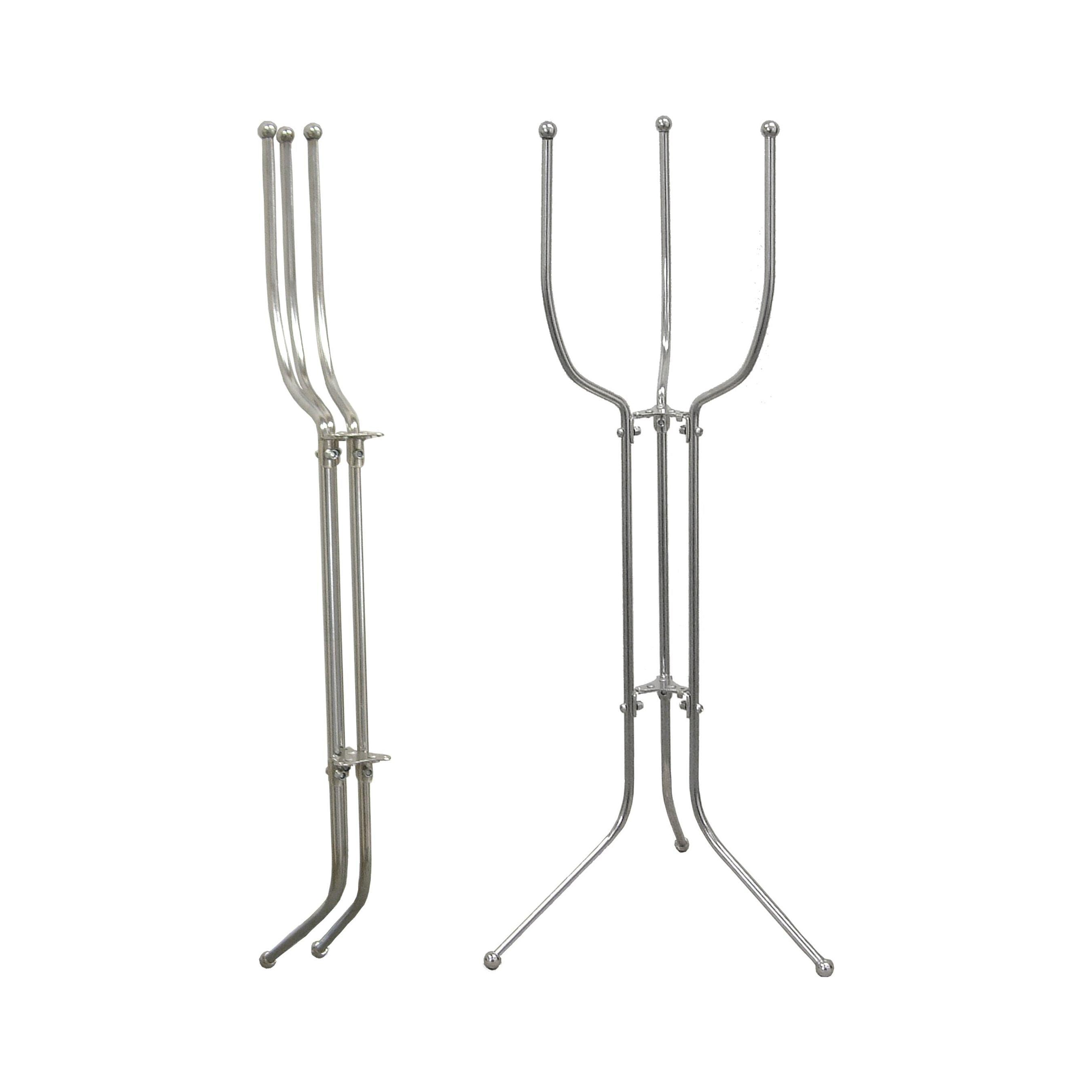 Stainless Steel Space Saver Folding Wine Cooler Stand