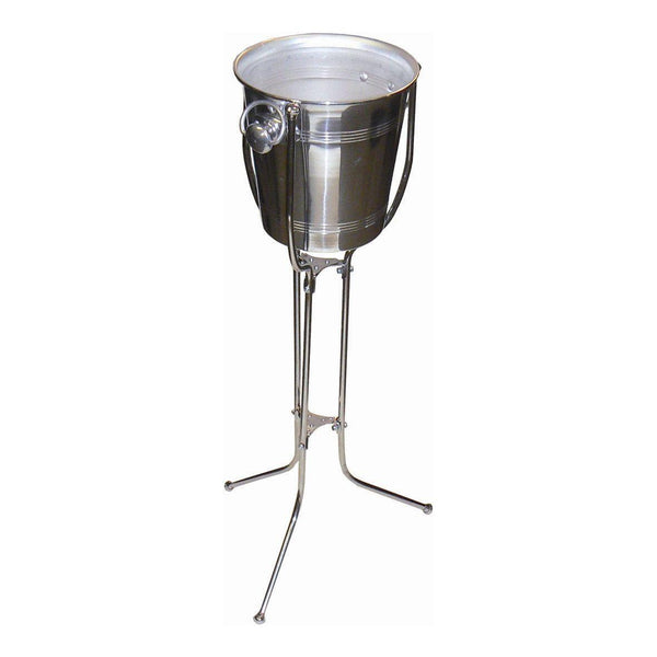 Stainless Steel Space Saver Folding Wine Cooler Stand