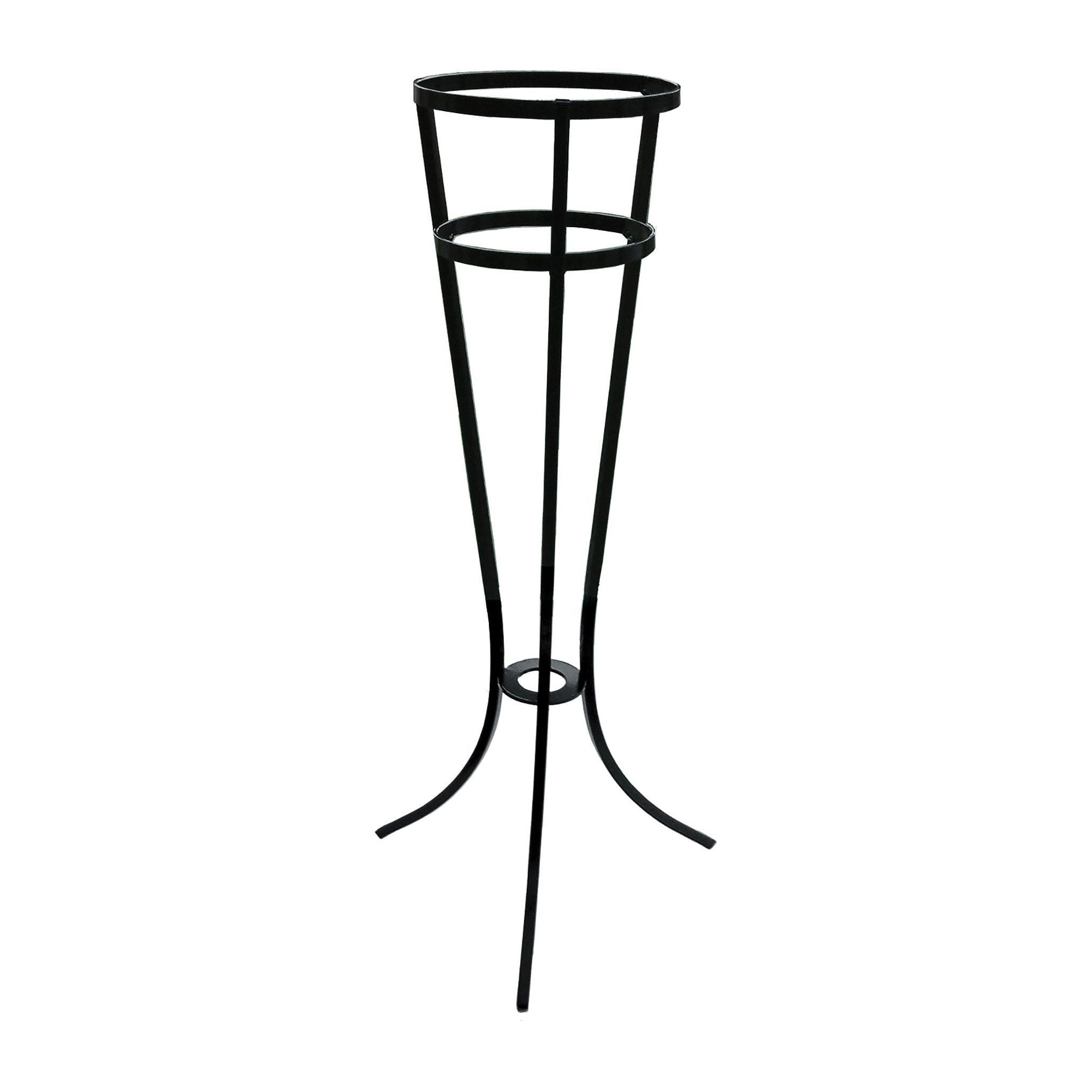Elegant Black Traditional Champagne Bucket Stand