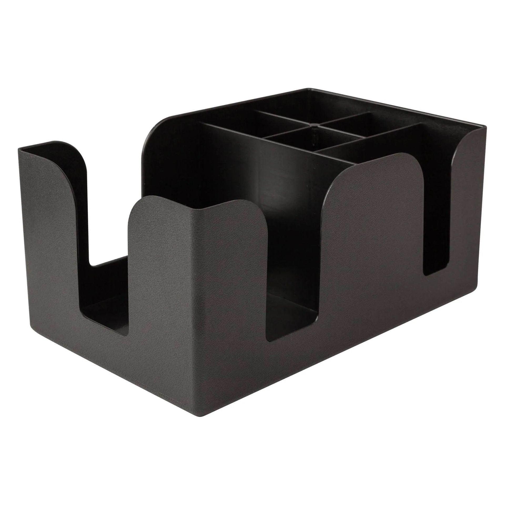 Sleek Black Bar Caddy