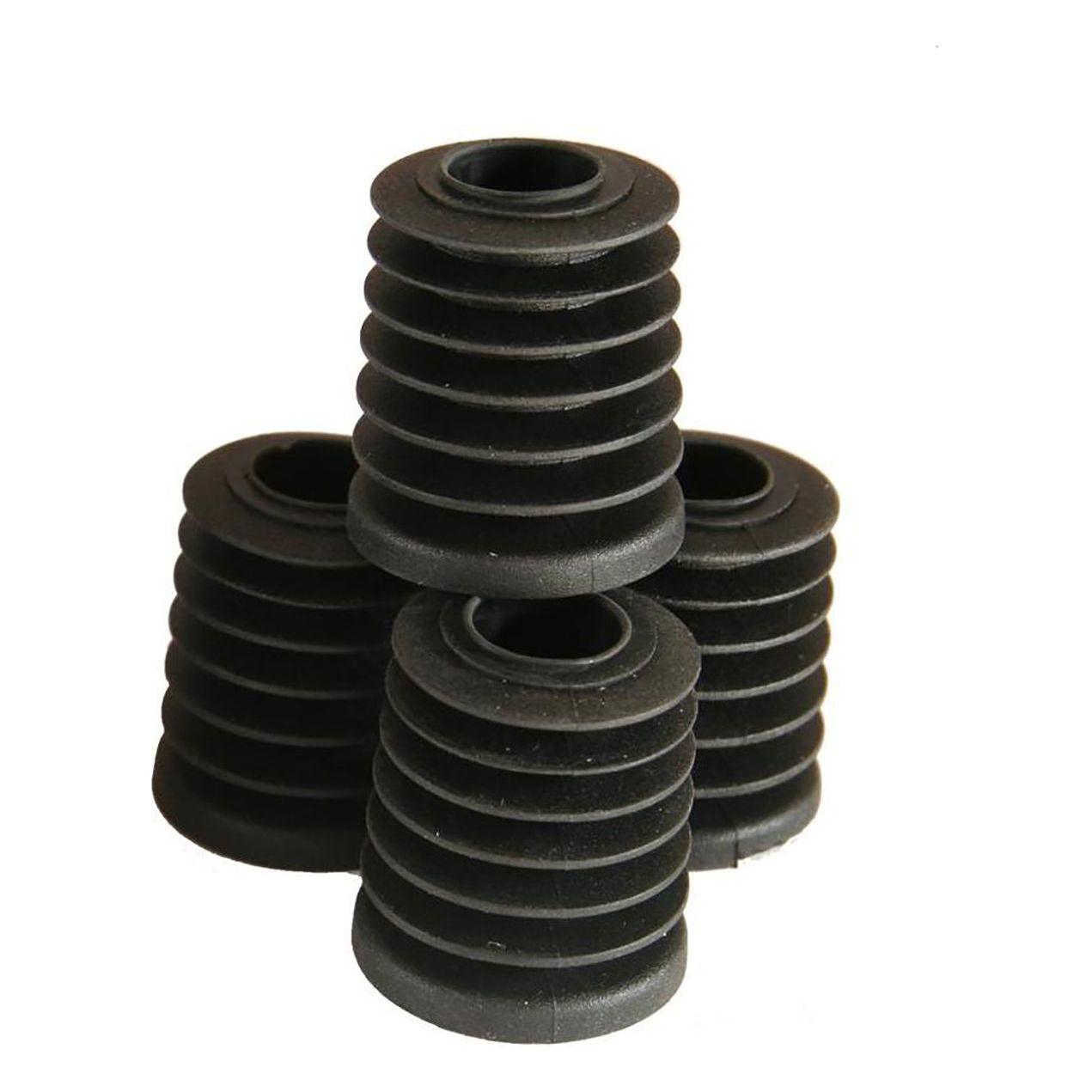 Black Finned Corks for 1/2 Gallon Bottles - Pack of 10