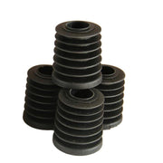 Black Finned Corks for 1/2 Gallon Bottles - Pack of 10