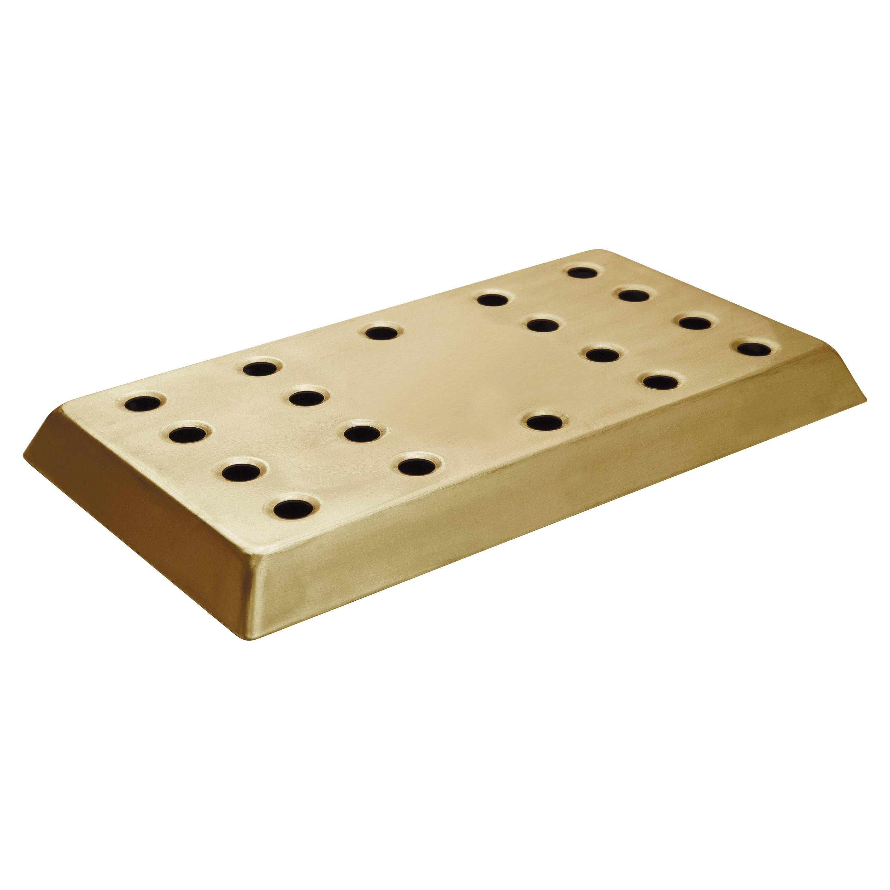Eco-Brass Effect Drip Tray 16x8 3/4"