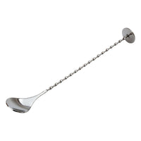 The Mixologist's Choice Cocktail Spoon With Masher