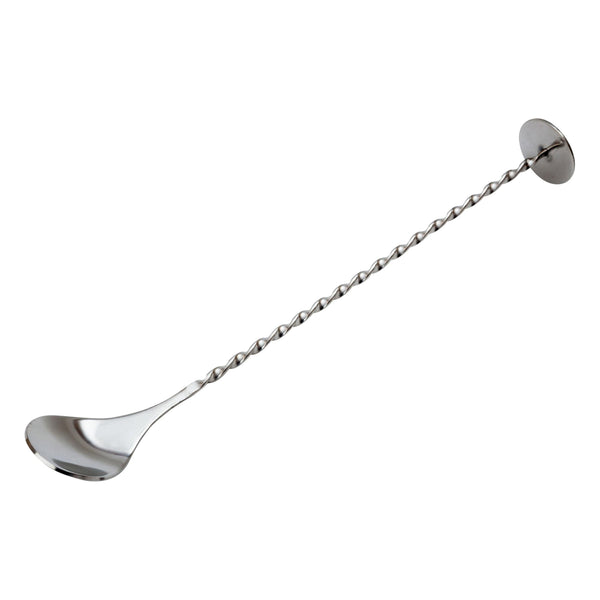 The Mixologist's Choice Cocktail Spoon With Masher