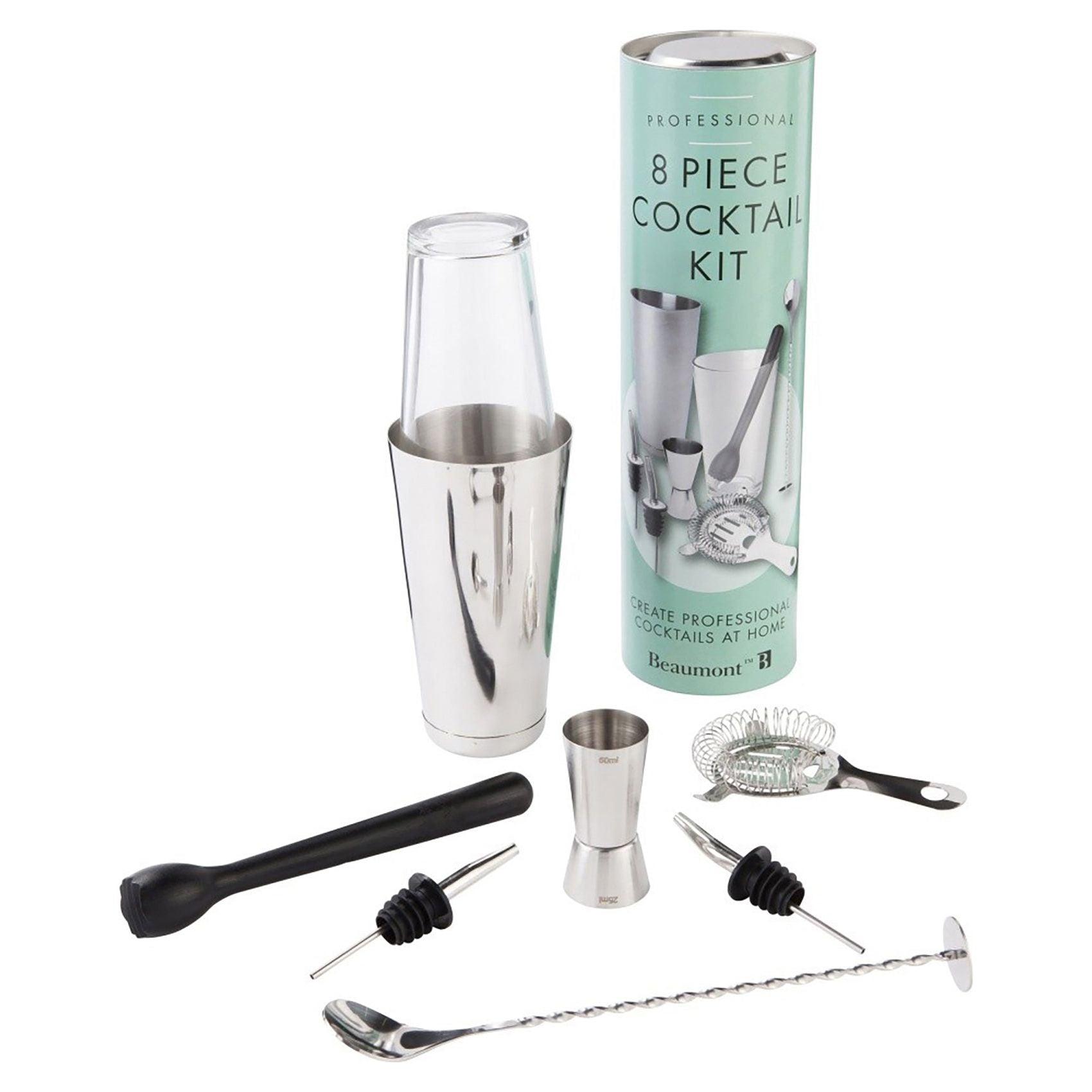 Premium 8 Piece Cocktail Mixing Kit