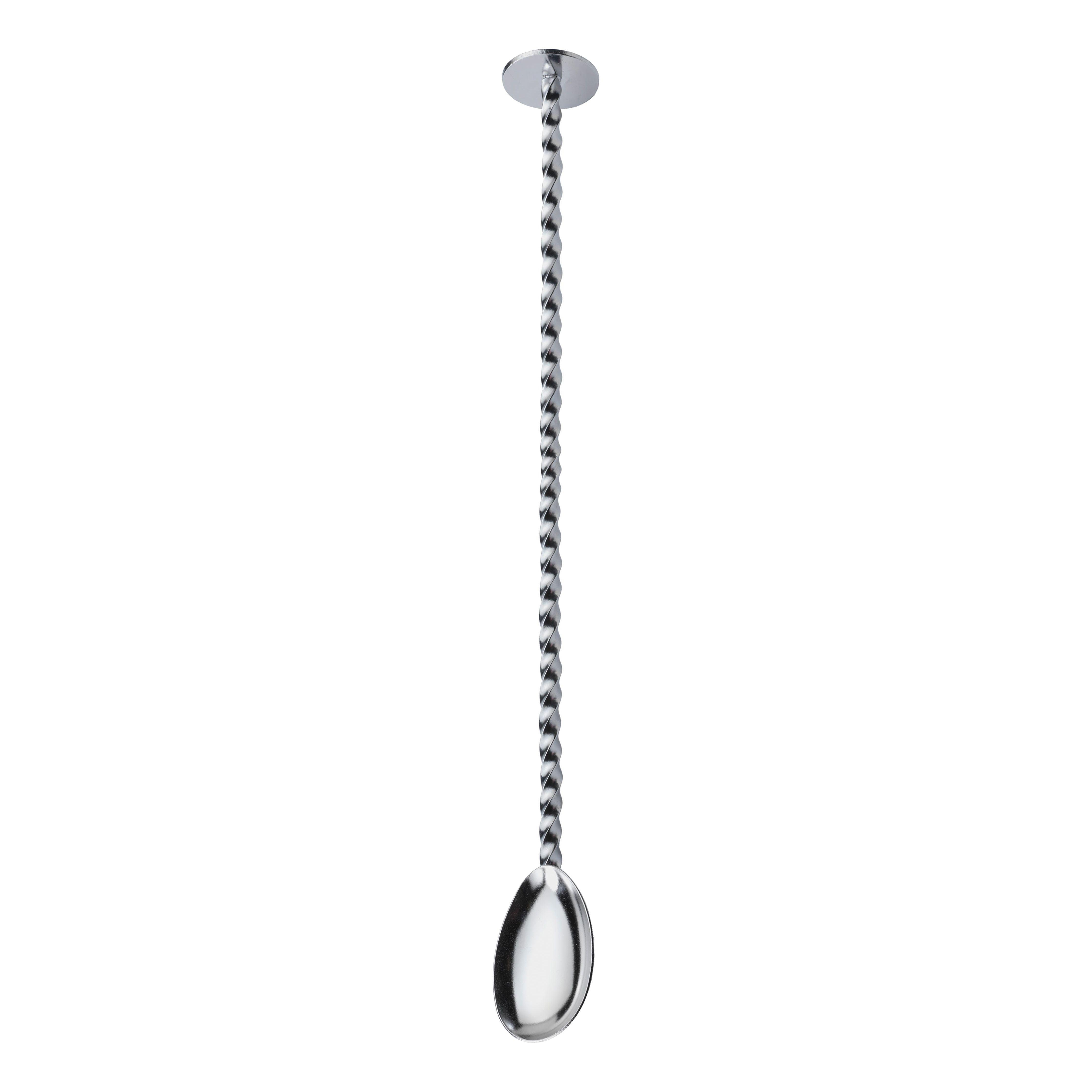 Professional 11" Cocktail Spoon With Masher