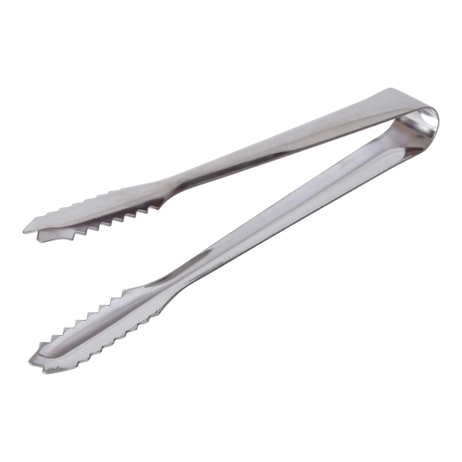 Premium Stainless Steel Ice Tongs - 7 Inch